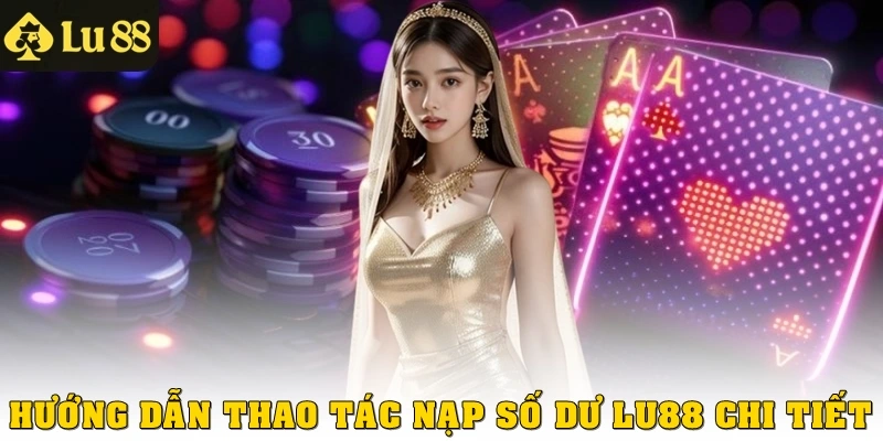 Hướng dẫn thao tác nạp số dư Lu88 chi tiết